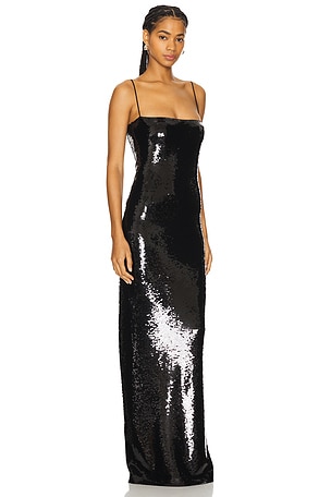Nue Studio Bare Maxi Dress in Black