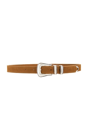 Western Suede Silver Belt Nudie Jeans