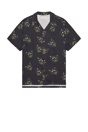 Arvid The Cat Hawaii Shirt Nudie Jeans