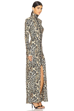 Nanushka Blaize Dress in Neutral