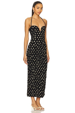 Nanushka Haylen Dresses in Black,White