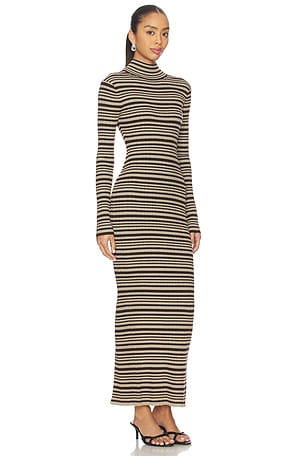 Nanushka Mirell Maxi Dress in Blue