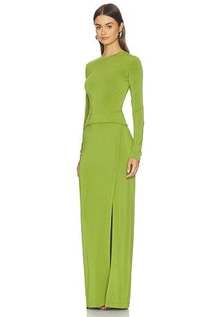 Nanushka Shada Dress in Green