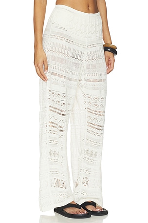 Nanushka Tau Pant in White