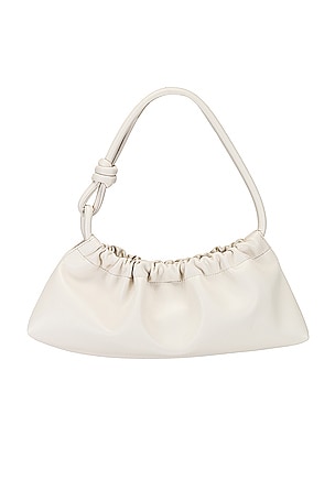 トートバッグ nanushka Valerie Bag in Cream Patent Vegan Leather Nanushka Valerie Bag in Creme | REVOLVE
