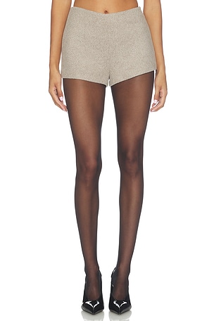 Chevron Suited Hot Pants Naked Wardrobe
