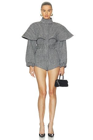 Suiting Cape Romper Naked Wardrobe