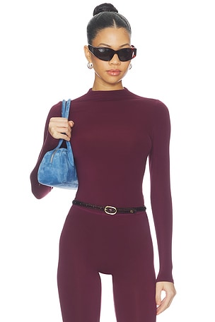 Mock Neck Top Naked Wardrobe