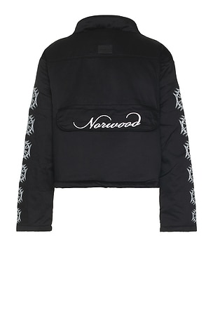 Norwood Nor Shield Puffer Jacket in Black