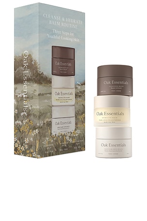 Cleanse & Hydrate Balm Routine Oak Essentials