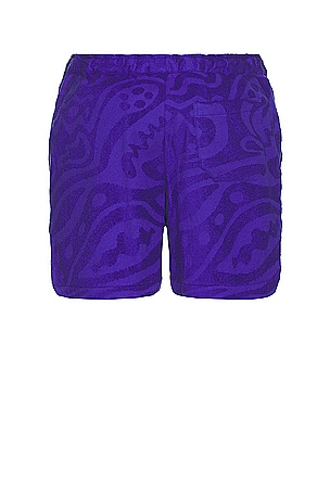 OAS Rapture Terry Shorts in Purple