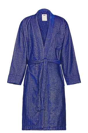 Aquatic Pepper Velour Robe OAS