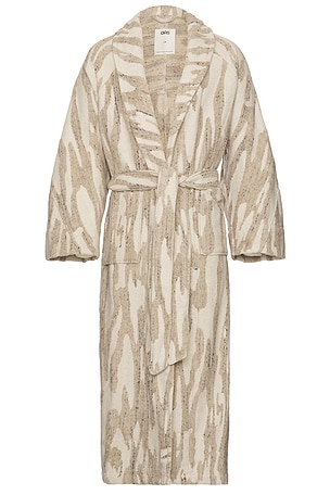 Linen Terry Statement Robe OAS