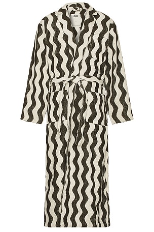 OAS Forest Waver Long Robe in Green. Size S/M. Also