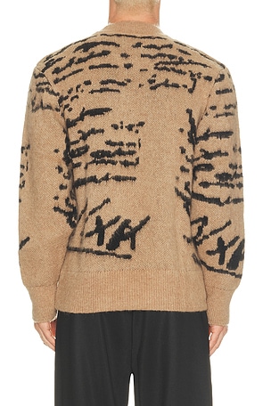OAS Pico Pino Crewneck Sweater in Brown