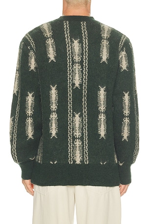 OAS Siva Pino Crewneck Sweater in Green