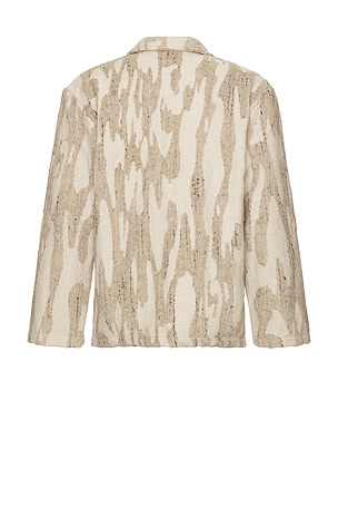 OAS Dandy Linen Terry Jacket in Grey