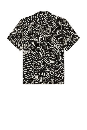 OAS Tar Lorenzo Viscose Shirt in Black. Size S. Also