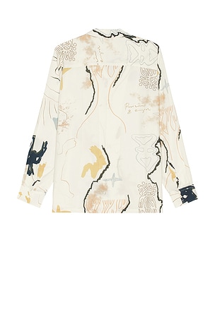 OAS Brillo Shirt in Ivory. Size S. Also