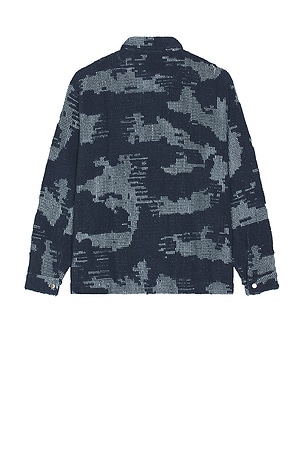 OAS Smoke Polo Shirt in Blue. Size XL/1X. Also