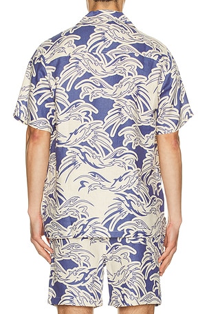 OAS Rouge Cuba Shirt in Blue