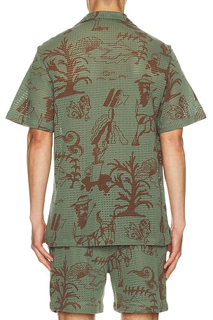 OAS Poplan Cuba Shirt in Green