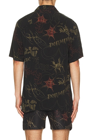 OAS CHEMISE ROCCO ROMANTIQUE en Noir