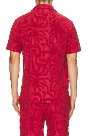 OAS Polo Shirt in Red