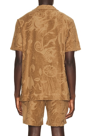 OAS Polo Shirt in Brown