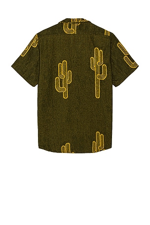 OAS Mezcal Cuba Shirt in Dark Green