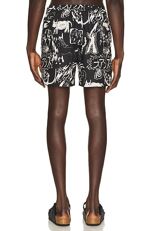 OAS Gensou Swim Shorts in Black
