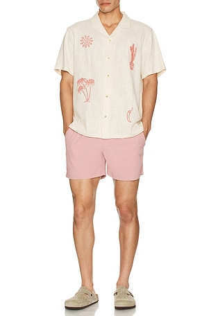 OAS SHORT DE BAen Rose Pâle NYLON en Rose Pâle 