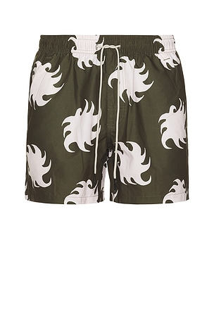 Pine Ember Swim Shorts OAS
