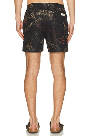 OAS Romantique Swim Shorts in Black