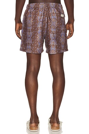 OAS Itaca Swim Shorts in Brown