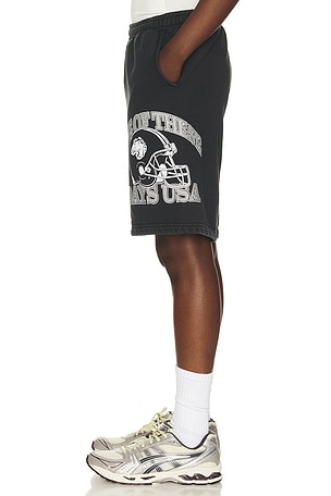 ONE OF THESE DAYS Days Usa Sweatshort in Black