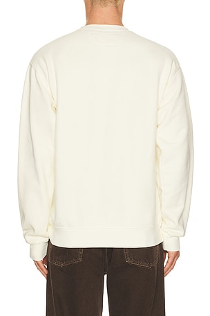 ONE OF THESE DAYS Everyones in Love With You Sweatshirt in White