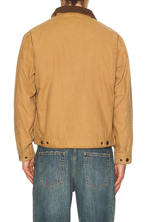 ONE OF THESE DAYS Canvas Prairie Jacket in Brown