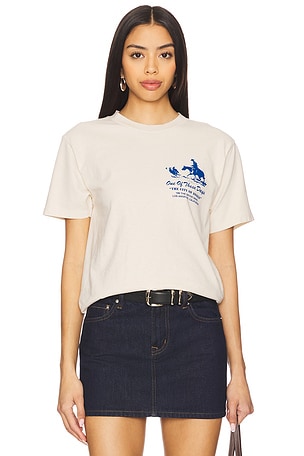 ONE OF THESE DAYS x FWRD The City Of Angels Tee in Cream. Size XL/1X. Also