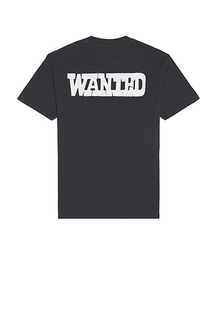 ONE OF THESE DAYS Wanted Tee in Black