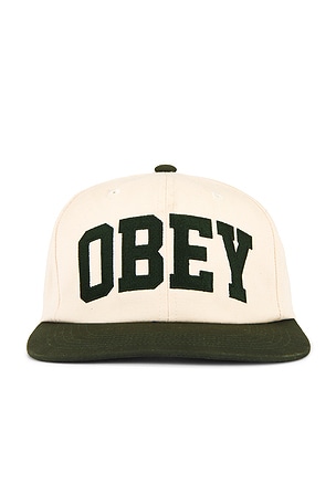 Collegiate 6 Panel Strapback Obey