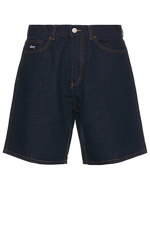 Bigwig Baggy Denim Shorts Obey