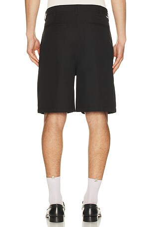 Obey Dean Pleated Short in Black