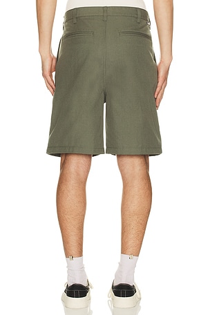 Obey Dean Pleated Short in Green. Size 33. Also