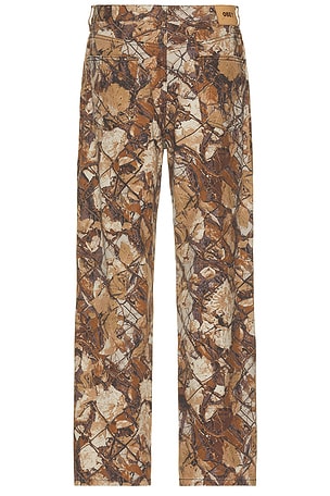 Obey Classic Baggy Denim Pant in Brown