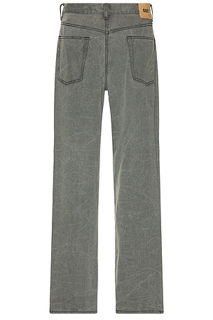 Obey Classic Wrinkle Baggy Denim in Black