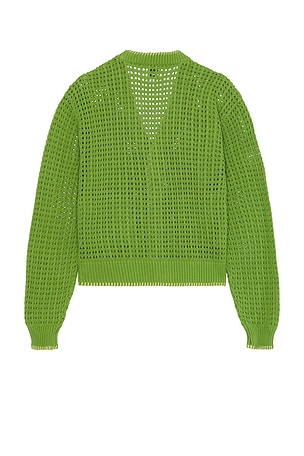Obey Ethan Cardigan in Green