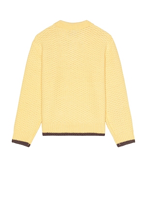 Obey Sweater Polo in Yellow