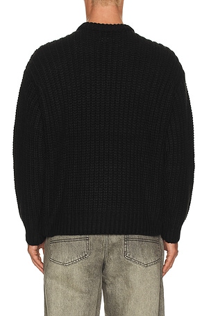 Obey Collegiate Sweater in Black. Size XL/1X. Also