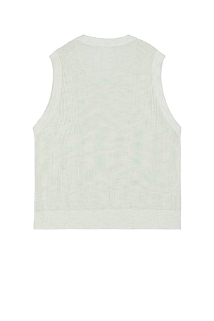 Obey Clynton Sweater Vest in Mint